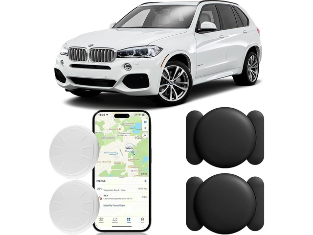 2 Pack GPS Tracker for Vehicles,No Subscription No Monthly Fee Tracker Device for Vehicles,Hidden Car Locator Tracking Device,Mini Portable GPS...