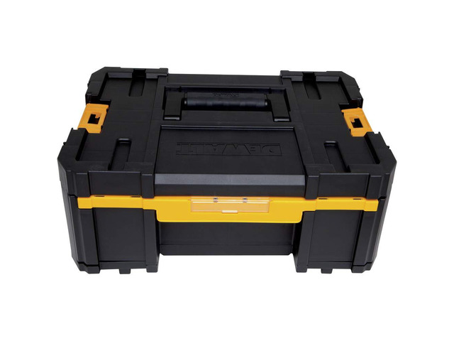 Tool Organizer, TSTAK III, Single Deep Drawer, Heavy Duty Latches, Removable Compartments for Small Tools and Accessories (DWST17803)
