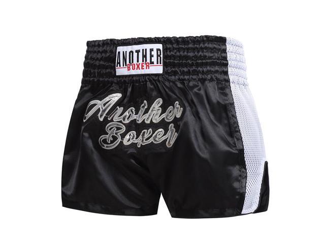 Boxing Shorts Kickboxing Trunks Gym Shorts Grappling Training Workout for Men and Women M