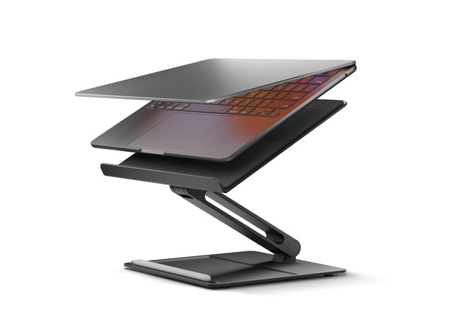 Desk Laptop Stand Height Adjustable Ergonomic Computer Stand Compatible with MacBook Air/Pro, iPad, Dell, HP, Lenovo, Microsoft Surface & Laptops...
