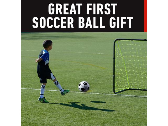 Franklin Sports Size Competition 100 Soccer Balls - 12 Pack Deflated with Pump White, 3
