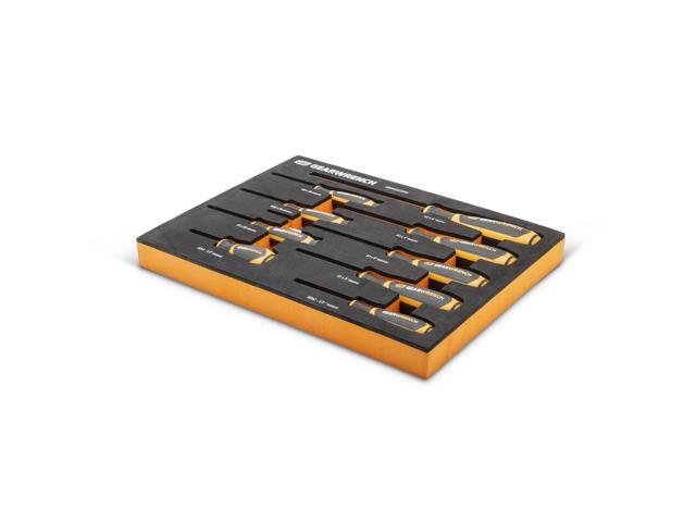 GEARWRENCH 9 Piece Phillips Dual Material Screwdriver Set in Foam Storage Tray - GWMSSCRPH