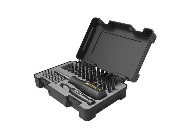 Wheeler SAE/Metric Hex and Torx Screwdriver Set with Magnetic Screwdriver, Carry Case, Multiple Bit Types for Gunsmithing Rebuild and Maintenance