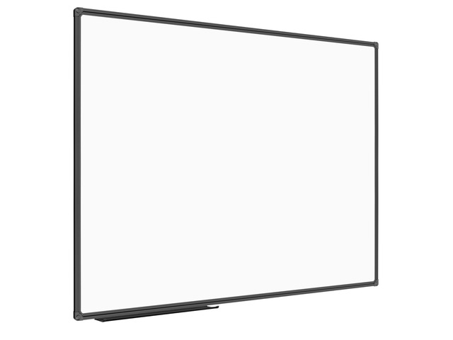 Magnetic Whiteboard/White Board, Dry Erase Board 48 x 36 Inch Black Aluminum Frame Wall Mounted Board for Office Home and School