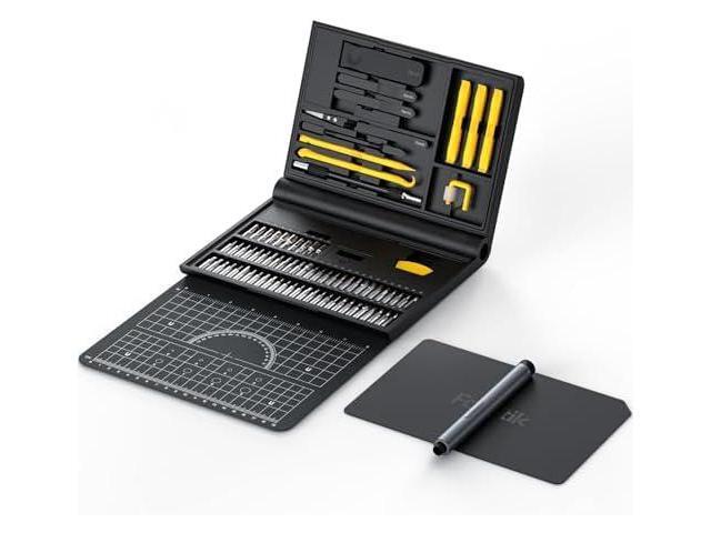 Fanttik Electric Screwdriver Kit, Precision Screwdriver Set, 64 Magnetic Bits, 12 Types Fix Tools, 0.05/0.2 N. m, Repair Tool for Phone Laptop Watch...