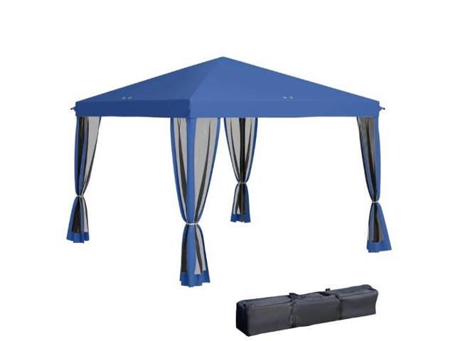 Height Adjustable Pop Up Canopy Tent,Instant Gazebo,Screen House Room with Carry Bag