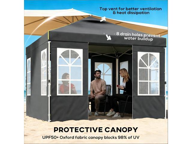 Outdoor Pop Up Canopy Tent,Stable Instant Canopy Shelter