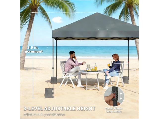 Stable Instant Canopy Shelter,Portable Pop Up Canopy Tent,for Outdoor