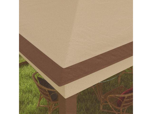 11' x 11' Pop Up Canopy, Outdoor Patio Gazebo Shelter with Removable Zipper Netting, Instant Event Tent w/ 114 Square Feet of Shade and Carry Bag...
