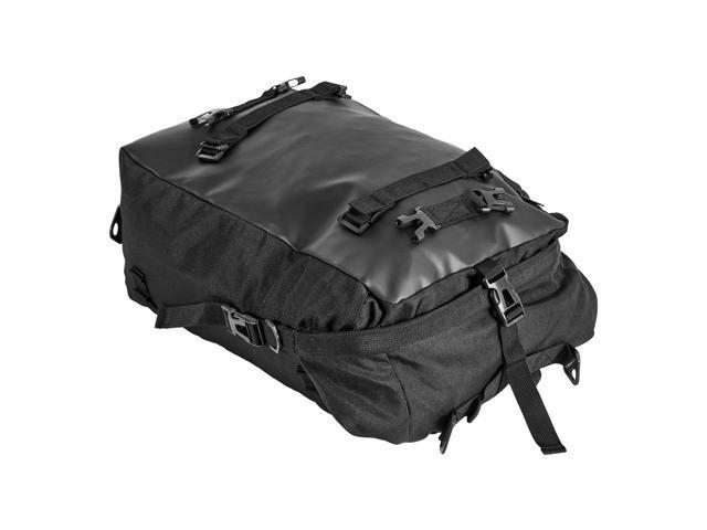 Motorcycle Tail Bag, 30 L Motorcycle Rear Seat Bag with Waterproof Rain Cover, Outdoor Sports Motorbike Luggage Storage Trunk Rack Backpack with...