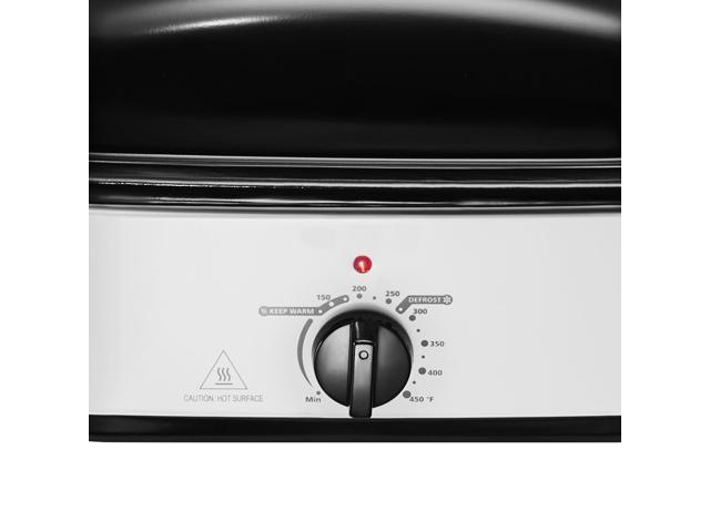 Roaster Oven, 18QT Electric Roaster Oven, 150-450 Adjustable Temperature Electric Roasting Pan, Multifunctional Electric Roasters Oven with...