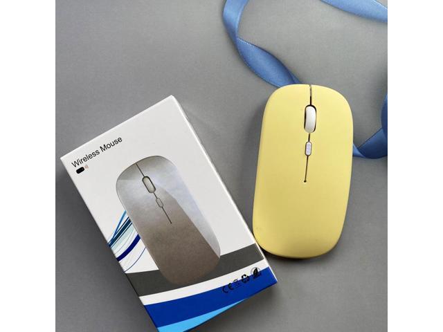Surface Mobile Yellow Bluetooth Wireless Battery Mouse