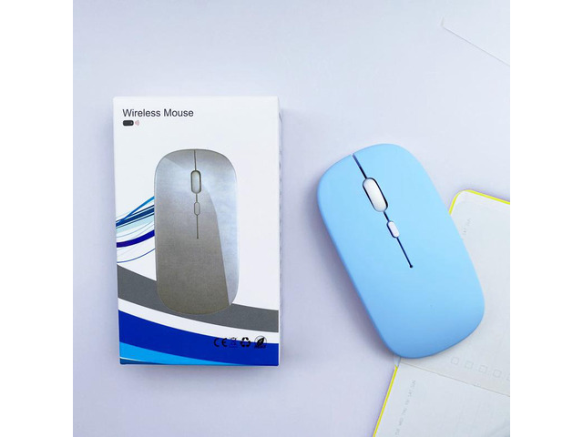 Surface Mobile Blue Bluetooth Wireless Battery Mouse
