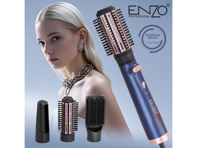 New multi-functional automatic rotating straightener/curler hair dryer with hot air brush