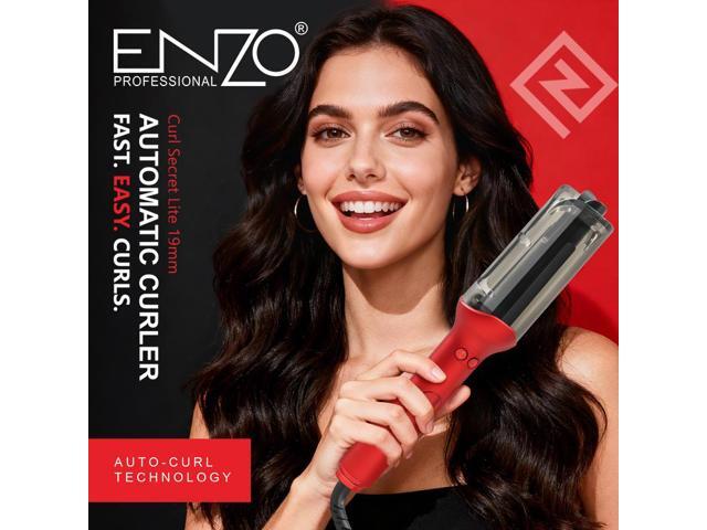 New automatic hair curler with LCD screen, long-lasting hold, perfect for lazy people with big waves and curls.