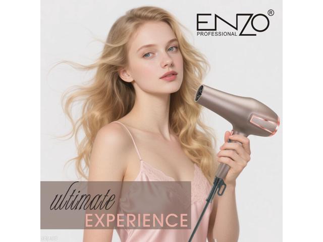 Electric Hair Dryer with Negative Ion Function, Gentle on Hair EN-6016