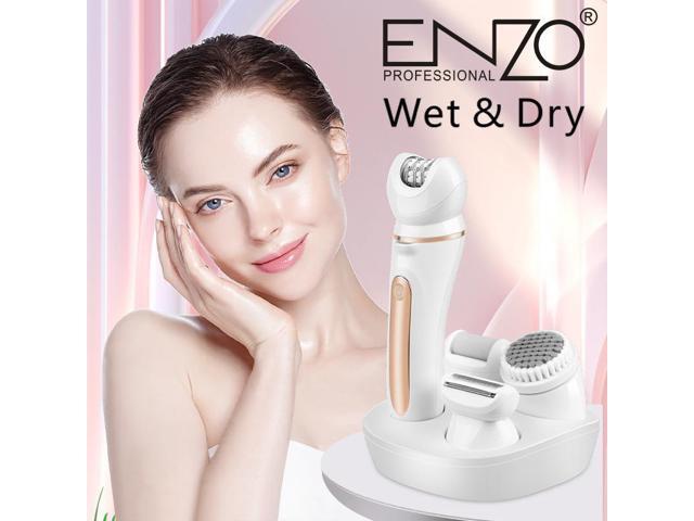 5-in-1 Multifunctional Electric Women's Shaver, Foot File, Facial Massager, Hair Removal Device