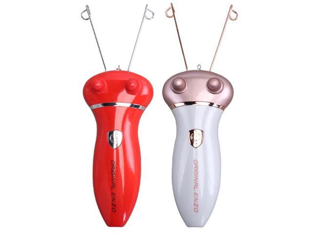 Home-use facial lifting and beauty device with electric rechargeable USB massage cotton thread hair removal.