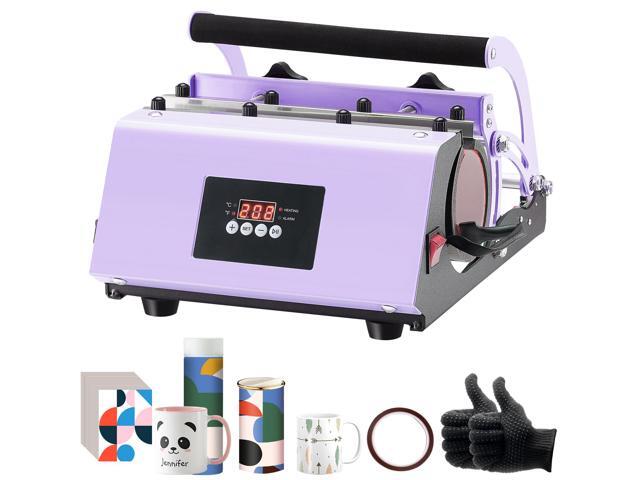 Tumbler Heat Press Machine 11-30oz Mug Press Sublimation Tumblers Purple