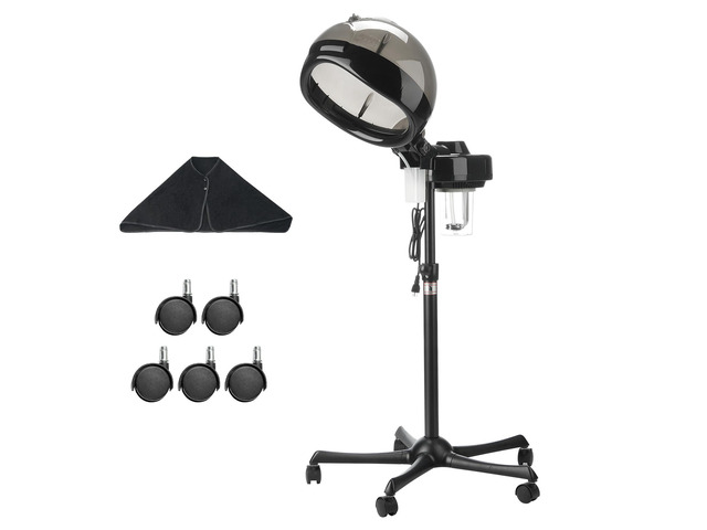 Professional Hair Steamer 11.81-inch Hooded Ionic Hair Steamer with 2 Mode