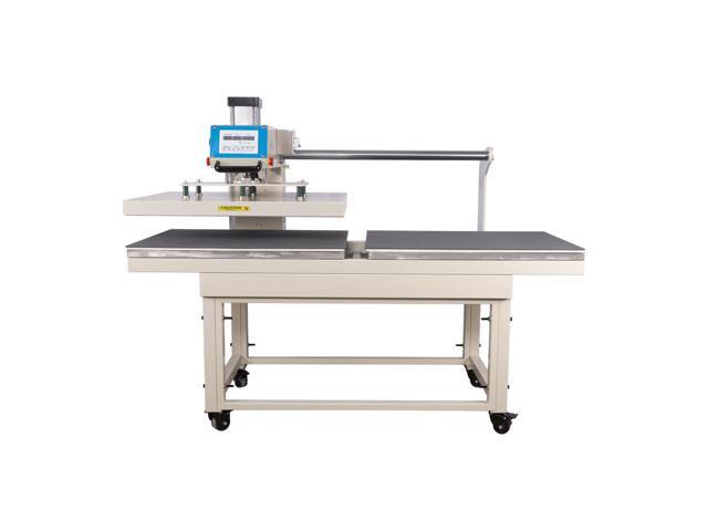 28x36 large formart pneumatic up sliding dual platen heat press machine