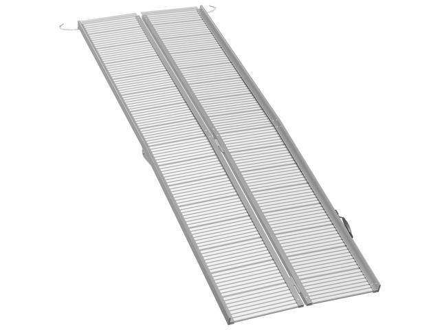 Portable Portable Wheelchair Ramp for Home, Threshold Handicap Ramp 8'
