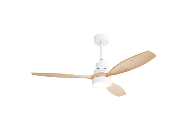 52 Inch Ceiling Fan Light With 6 Speed Remote Reversible Energy-saving DC Motor Remote Control for Bedroom