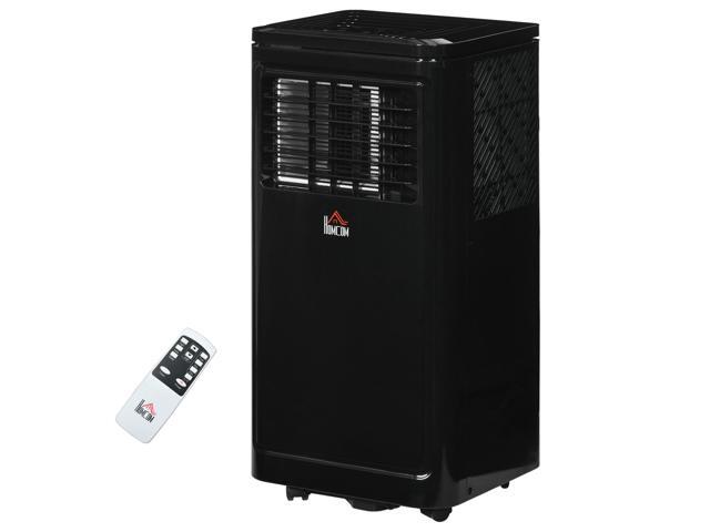 HOMCOM 8,000 BTU Portable Air Conditioner Evaporative Cooler, Black