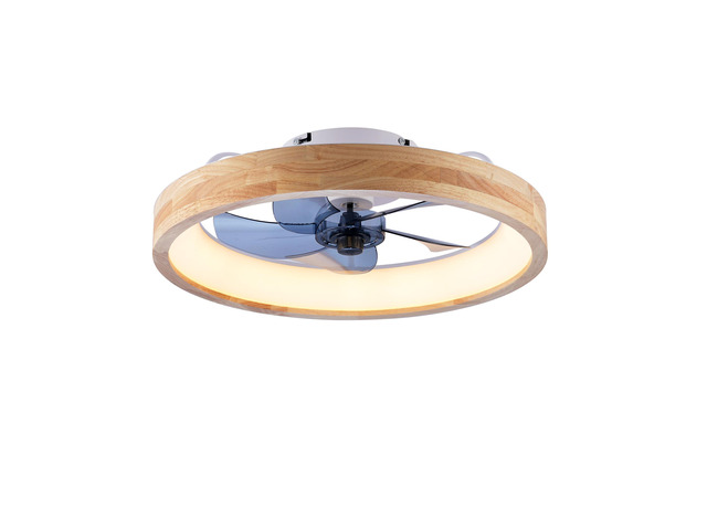 20' Ceiling Fans with Lights and Remote, 3000-6500K Dimmable Modern Flush Mount LED Fan Light, 6 Speeds, Quiet DC Motor For Living room,...