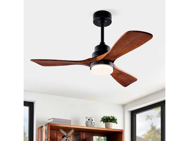 Hot sales 42 Inch Ceiling Fans with Lights and Remote, Outdoor Ceiling Fan for Patios with Light 3 Blades Modern Ceiling Fan Noiseless Reversible...