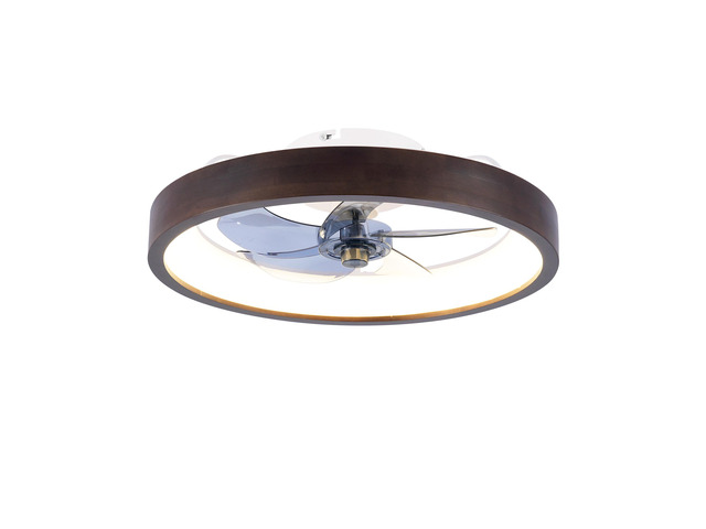 20' Modern Flush Mount Ceiling Fans with Lights Kit (LED) , 3000-6500K Dimmable LED Fan Light, 6 Speeds, Quiet DC Motor For Living room,...