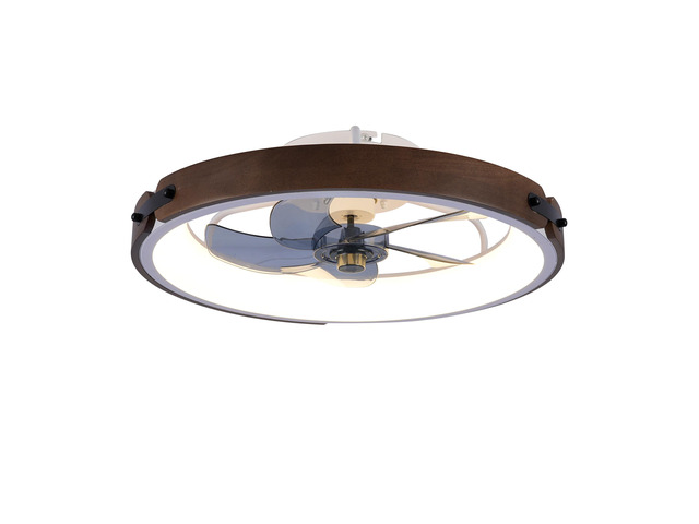 20' Ceiling Fans with Lights Kit (Led) and Remote Control, 3000-6500K Dimmable Modern Flush Mount LED Fan Light, 6 Speeds, Quiet DC Motor For...