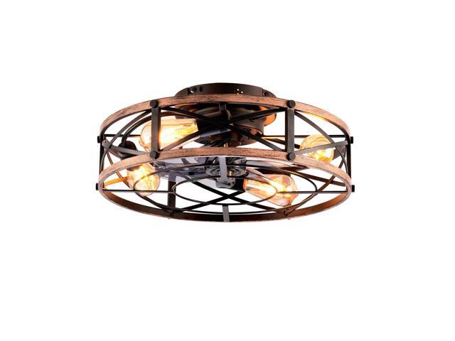 19'' Mounting Type Ceiling Fan ,Reversible Motor, DC Remote Control,6 Speed Ceiling Fan,Timing, for Living Room, Bedroom, or Dining Room-NOT...