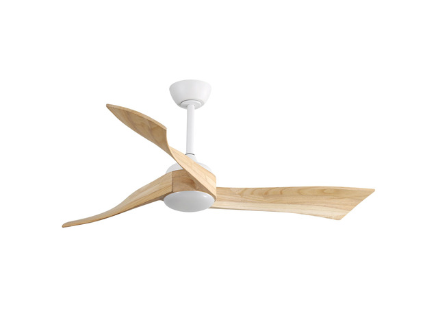 52 Inch Minimalist Ceiling Fan Light With 6 Speed Remote Energy-saving DC Motor