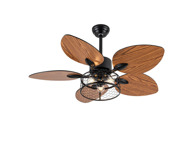 42' Ceiling Fan, Indoor Ceiling Fan With Light with Remote Control, Noiseless Reversible Motor, 6 Speed,3 for Patio Living Room, Bedroom,...