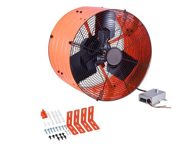 16 Inch Gable Mount Fan 2940 CFM Attic Exhaust Fan with Adjustable Thermostat