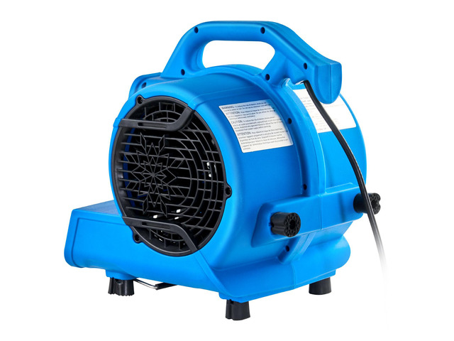 Floor Blower 1360 RPM 600 CFM Air Mover with 4 Blowing Angles 3-Speeds