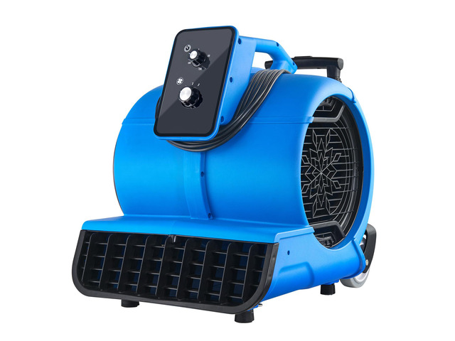 Floor Blower 1560 RPM 4000 CFM Air Mover with 3 Blowing Angles 3-Speeds