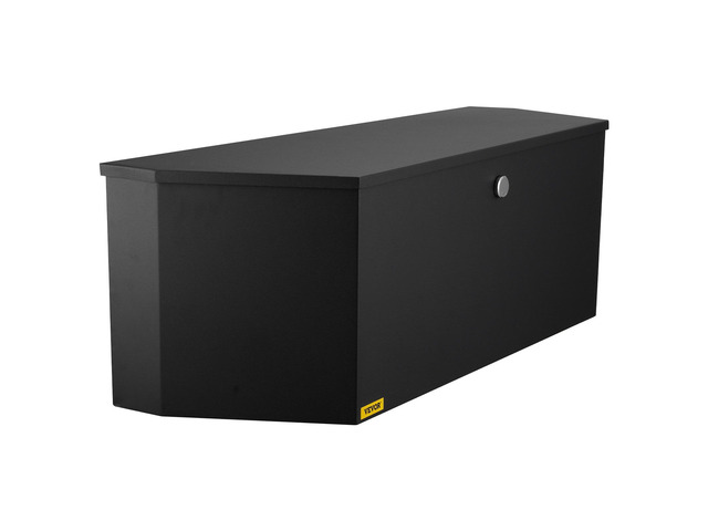 Trailer Tongue Box, Carbon Steel Tongue Box Tool Chest, Heavy Duty Trailer Box Storage with Lock and Keys, Utility Trailer Tongue Tool Box for...