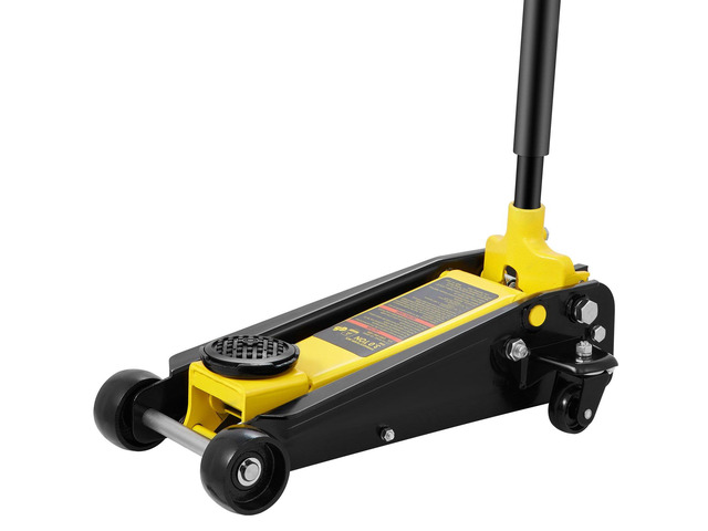 Low Profile Floor Jack 3 Ton Heavy Steel Single Piston Hydraulic Pump