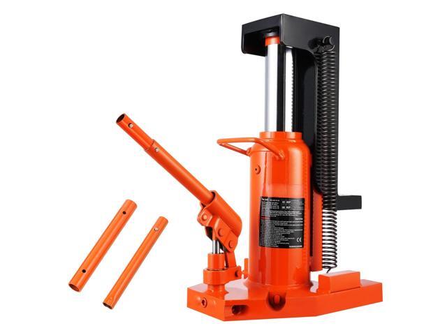 Hydraulic Toe Jack, 5 Ton On Toe Toe Jack Lift, 10 Ton On Top Lift Capacity Machine Jack, 0.8-6.8 in Toe Height, 11.3-17.3 in Top Height, Air...