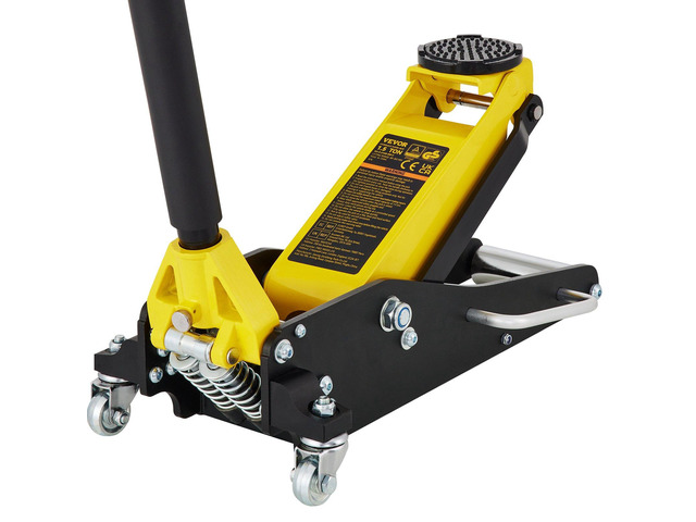 1.5 Ton Low Profile Aluminum Steel Racing Floor Jack Dual Pump Lift Car