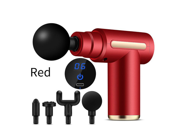 Mini Rechargeable Fascia Gun Electric Vibrating Muscle Massager