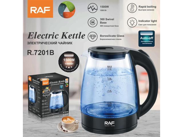 Glass Electric Kettle Household Kettle with Auto-Shutoff for Wellness Brewing