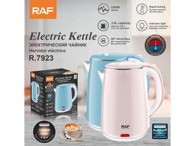 Large-capacity household electric kettle with rapid boiling, automatic shut-off, and boil-dry protection Color selected at random