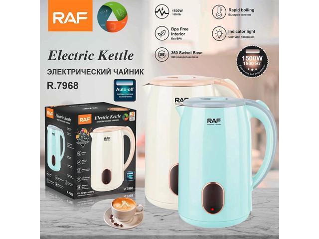 1.8L Rapid-Boil Electric Kettle / Health Kettle Double-Layer, Boil-Dry Protection, Seamless Design Color selected at random
