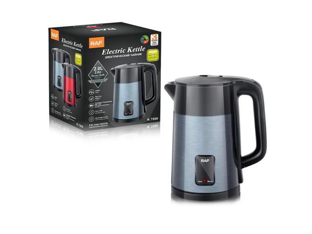 304 Stainless Steel Seamless Electric Kettle with Boil-Dry Protection and Rapid Boiling Color selected at random