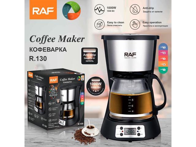 Compact Automatic Drip Coffee Maker for Home and Office Suitable for Bedrooms