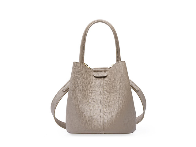 Genuine Leather Purses and Handbags for Women, Soft Genuine Leather Shoulder Hobo Bags Cream