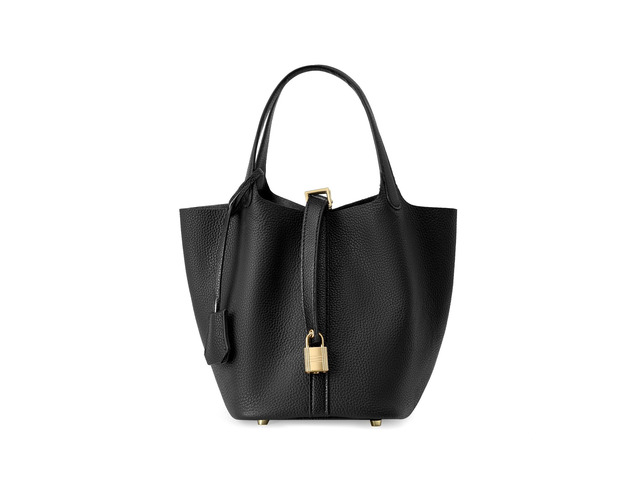 Hobo Bag for Women, Leather Tote Bag, Shoulder Purse Handbag Black